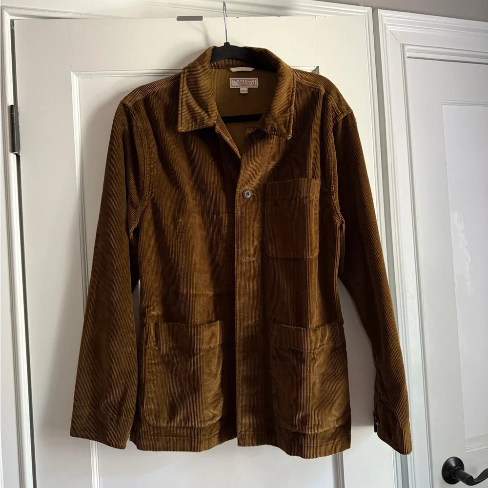J. Crew Brown Corduroy Shirt Jacket - Picture 3 of 5